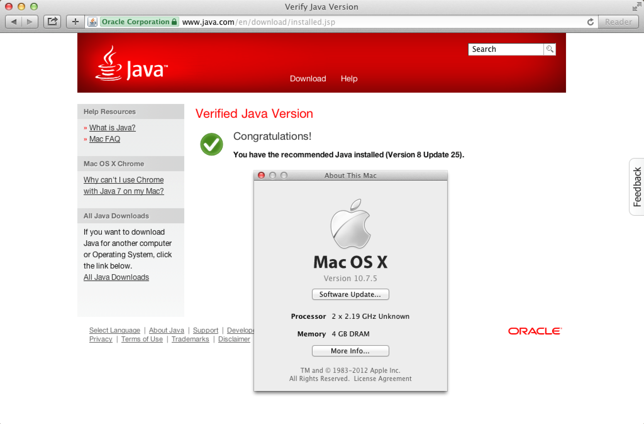 java download for mac newest version